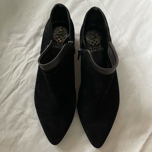Vince Calmuto Black Ankle Boots